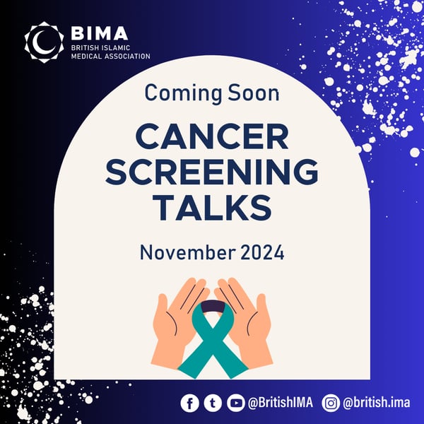 Cancer Screening Events Poster