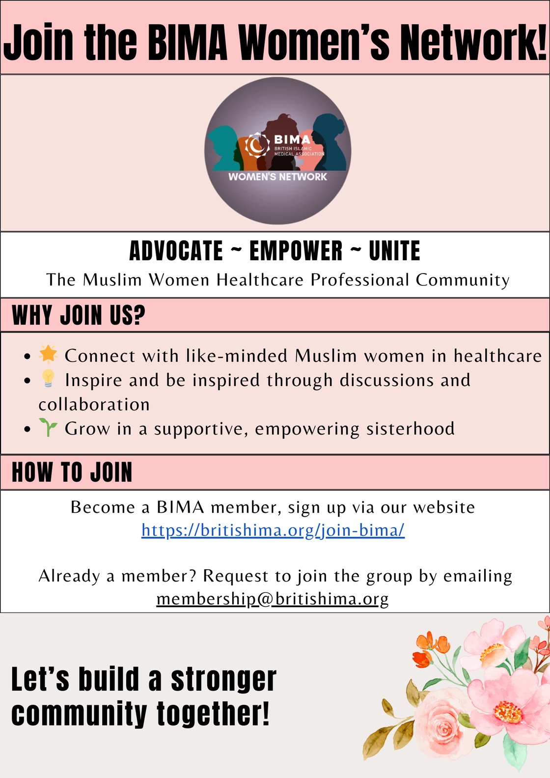 Join the BIMA Women’s Network! (1)