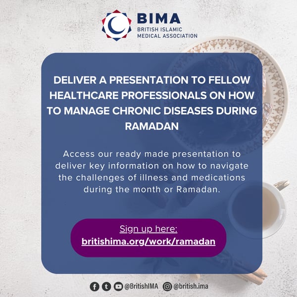Ramadan 2025  - HCPs to HCPs (Instagram Post)
